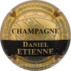 Capsule Etienne Daniel Or, barre noir mat