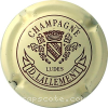 Capsule Lallement D. Crème et bordeaux foncé