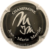 Capsule Mercier Jean Marie et fils Contour greige, fond marron foncé