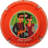 Capsule Route du Champagne 25 ans, contour rouge-orange, Baroville