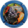 Capsule Cheurlin & Fils Vendanges 2018, contour bleu