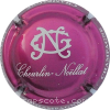 Capsule Cheurlin-Noellat Fuschia métallisé et blanc