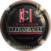 Capsule Clerambault Noir, barres rose