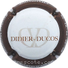 Capsule Ducos Didier  Contour marron, fond blanc
