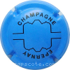Capsule Epernay Bleu ciel et noir