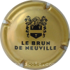 Capsule Le Brun De Neuville Or et noir
