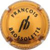 Capsule Brossolette François Or-Bronze  et noir