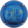 Capsule Paillette Bleu métallisé et or
