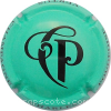Capsule Pougeoise Charles Vert-turquoise et noir