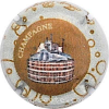 Capsule Fay Berjot Contour gris, fond marron