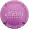Capsule Loriot Xavier Mauve et blanc