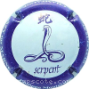 Capsule Moutardier Philippe Serpent, contour bleu