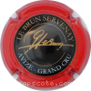 Capsule Le Brun  Servenay Fond noir, contour rouge