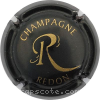 Capsule Redon Pascal Noir et or mat