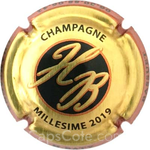 Capsule Baty Hugues 2019, Noir et or, contour cuivre