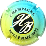 Capsule Baty Hugues 2022, Bleu et vert-jaune, noir et blanc