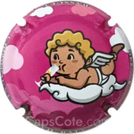 Capsule Baty Hugues Fond rose foncé