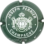 Capsule Joseph Perrier Vert foncé et blanc