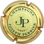 Capsule Joseph Perrier Jaune pâle, contour or