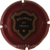 Capsule Bollinger Bordeaux, verso or