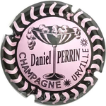 Capsule Perrin Daniel Rose, contour noir