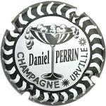 Capsule Perrin Daniel Blanc, contour noir