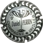 Capsule Perrin Daniel Argent, contour noir