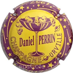 Capsule Perrin Daniel Jaune, Contour violet