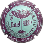 Capsule Perrin Daniel Bleu pâle, Contour violet