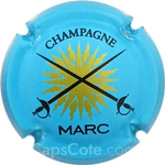 Capsule Marc Bleu pâle, or et noir