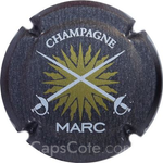 Capsule Marc Gris foncé, or et blanc, mat
