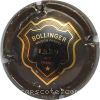 Capsule Bollinger Anthracite, verso or