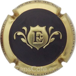 Capsule Etienne Pascal Noir mat, contour or