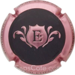 Capsule Etienne Pascal Noir mat, contour rosé