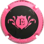 Capsule Etienne Pascal Noir mat, contour rose