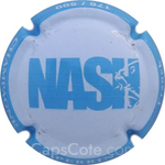 Capsule Perrin Franck Blanc, contour bleu, N°---/500