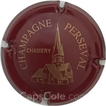 Capsule Perseval Bordeaux foncé et or