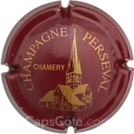 Capsule Perseval Bordeaux foncé et or