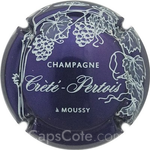 Capsule Crète-Pertois Violet métallisé et blanc