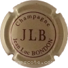 Capsule Bondon Jean Luc Crème et bordeaux