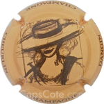 Capsule Cheurlin-Dangin c-Champenoise, orange et marron