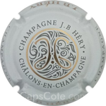 Capsule Héry J.B. Blanc, gris et or.