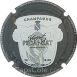 Capsule Pidansat Vincent Blanc, contour noir