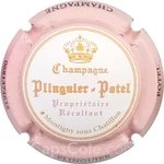 Capsule Plinguier Potel Blanc mat, contour rose