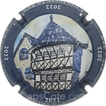 Capsule Comtesse la Fée 2022, Maison, contour bleu, N°--/360