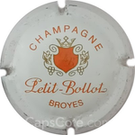 Capsule Petit-Bollot Blanc, écriture orange