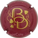Capsule Bonningre-Durand Gérard Bordeaux et or
