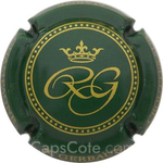 Capsule Gerbaux R.  Vert et or