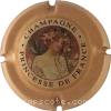 Capsule Bonnet F Princesse de France, polychrome