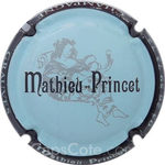 Capsule Mathieu-Princet Bleu pâle, contour noir